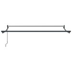 vidaXL Auvent rétractable Anthracite 3 x 2 m
