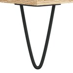vidaXL Tables basses 2 Pièces chêne sonoma 50x46x50 cm bois d'ingénierie