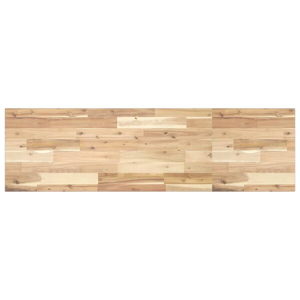 vidaXL Dessus de meuble de salle de bain non traité bois d'acacia