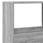 vidaXL Bibliothèque sonoma gris 100x33x155 5 cm bois d'ingénierie