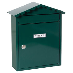 Boîte aux Lettres en Acier  Visit E5743  Anti-pluie  Vert