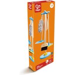 Hape E3055 - Support pour balais et set de nettoyage