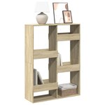 vidaXL Bibliothèque chêne sonoma 100x33x135 cm bois d'ingénierie