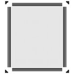 vidaXL Moustiquaire magnétique pour fenêtres anthracite 100x120 cm