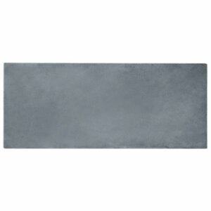 vidaXL Tapis en Fourrure Synthétique de Lapin Olite Anthracite
