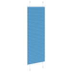 vidaXL Store plissé bleu 50x150 cm largeur du tissu 49 4 cm polyester