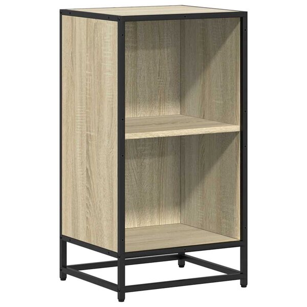 vidaXL Bibliothèque chêne sonoma 40x35x76 cm bois d'ingénierie