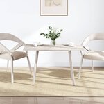 vidaXL Dessus de table blanc 110x60x2 5 cm bois de pin massif