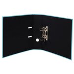 Classeur à levier en carton bleu pastel prem touch aquarel exacompta a4  - dos 8 cm