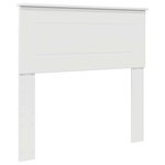 vidaXL Tête de lit Blanc Brillant 75 cm Bois d'ingénierie