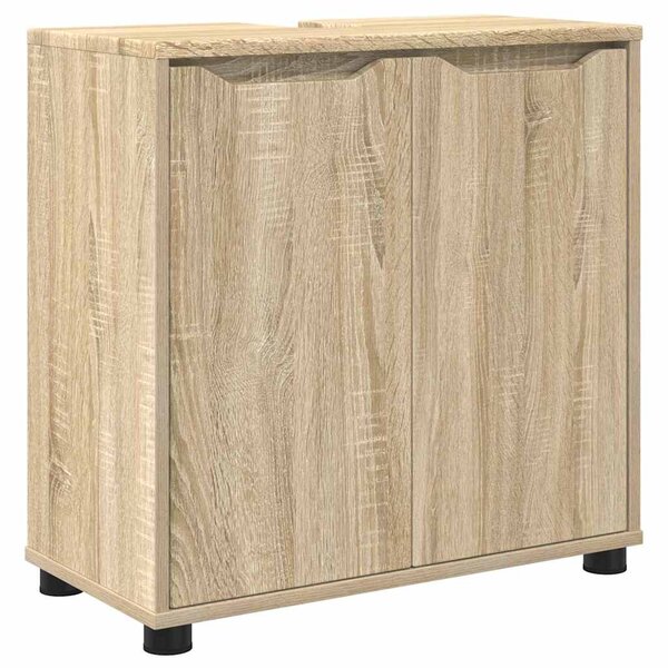 vidaXL Armoire de lavabo de salle de bain Chêne Sonoma 60 x 30 x 60 cm
