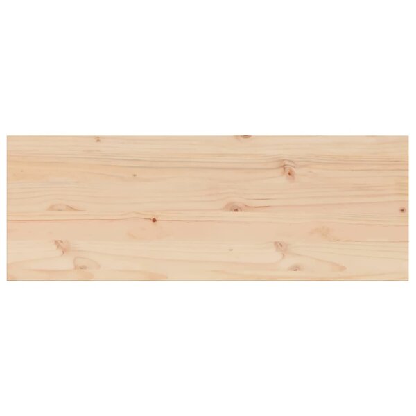 vidaXL Dessus de table 110x40x2 5 cm rectangulaire bois de pin massif