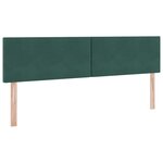 vidaXL Lit de Rangement Vert foncé 180 x 200 cm Velours