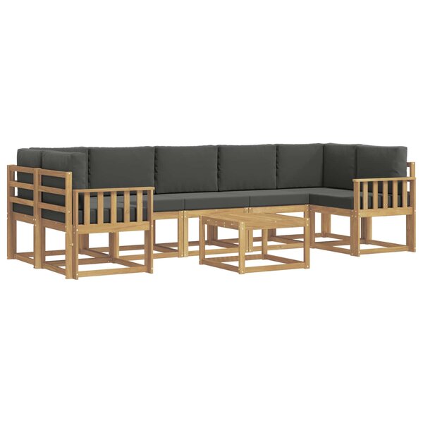 vidaXL Ensemble de canapés d'extérieur 6 pc