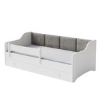 Lit enfant ERYK 160x80 cm gris
