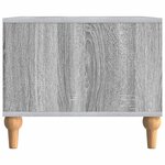 vidaXL Table basse Sonoma gris 90 x 50 x 40 cm Bois d'ingénierie