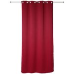 Lot de 2 Rideaux occultant - 135 x 240 cm - Rouge