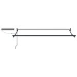 vidaXL Auvent rétractable électrique Crème et Anthracite 3 5 x 2 m
