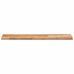 vidaXL Dessus de table rectangulaire 80x20x2 cm bois massif d'acacia