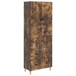 vidaXL Ensemble de Meubles 2 Pièces 66 x 34 5 x 90 cm Bois d'ingénierie