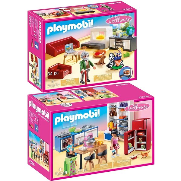PLAYMOBIL 70206 70207 - Dollhouse – 70206+70207