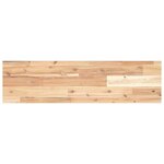 vidaXL Étagère flottante 100x20x2 cm bois d'acacia massif non traité