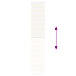 vidaXL Store zèbre beige marbré largeur du tissu 35 9 cm polyester