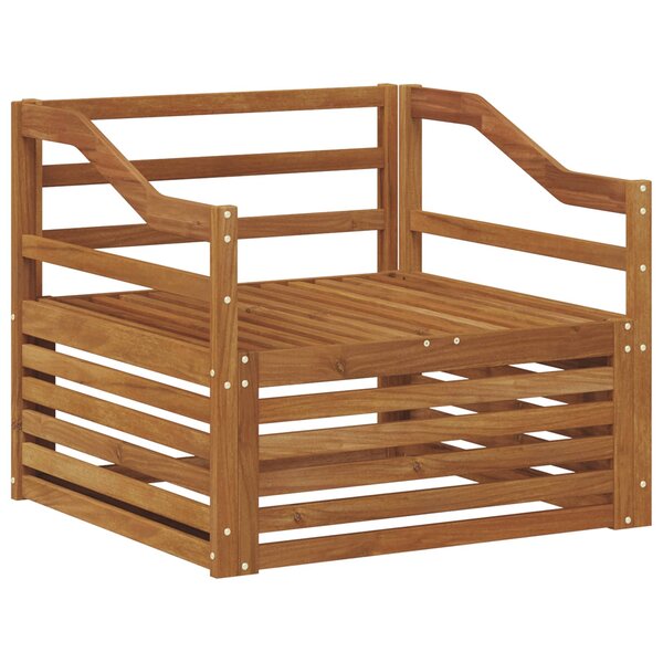 vidaXL Canapé d’extérieur Naturel
