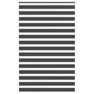 vidaXL Store zèbre noir 150x230 cm largeur du tissu 145 9 cm polyester