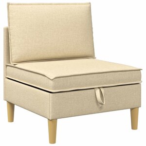vidaXL Sofa avec rangement Tissu