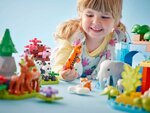 LEGO DUPLO - Set Familles d'Animaux Sauvages 3-en-1 - 10446 pour les Tout-Petits