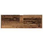 vidaXL Cabinet Évier Bois Vieilli 90x29x55 cm Bois d'Ingénierie