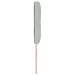 vidaXL Tête de lit LED avec bandes LED Gris clair 144 cm Velours