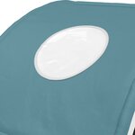 vidaXL Tunnel de lit 2 Pièces Bleu clair 211 x 67 5 x 2 cm Polyester