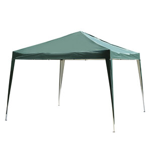 Tonnelle barnum de jardin pliant anti-UV + sac de transport acier Oxford 3 x 3 x 2 55 m vert