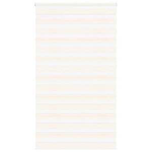 vidaXL Store zèbre beige marbré largeur du tissu 125 9 cm polyester