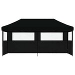 vidaXL Tente de fête 292 x 580 x 315 cm Noir Tissu Oxford