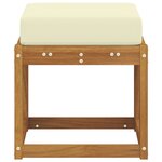 vidaXL Banc de Jardin Bois d'Acacia Massif Naturel