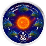 Pièce de monnaie en Argent 2 Dollars g 31.1 (1 oz) Millésime 2025 TERRA FUTURUM