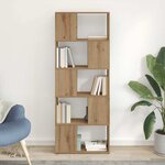 vidaXL Centre de divertissement Marron 60 x 24 x 155 cm