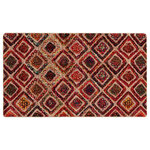 vidaXL Coureur de Tapis MARSA Multicolore 80 x 100 cm Polyester et PVC