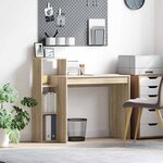 vidaXL Bureau Chêne sonoma 100 x 40 x 90 cm Bois d'ingénierie