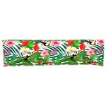 vidaXL Coussin pour banc de palette Floral Multicolore 150 x 40 x 8 cm