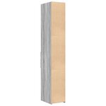 vidaXL Buffet haut sonoma gris 30x42 5x185 cm bois d'ingénierie