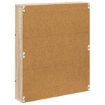 vidaXL Étagère à magazines 2 Pièces Chêne Sonoma 60 x 12 x 70 cm