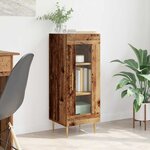 vidaXL Buffet Bois ancien 34 x 34 5 x 90 cm Bois d'ingénierie