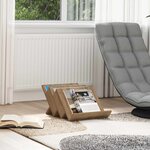 vidaXL Étagère à magazines Chêne artisanal 53 x 40 x 28 5 cm