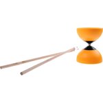 Johntoy 29518 - Outdoor Fun Diabolo avec baguettes en bois
