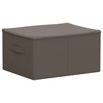 vidaXL Boîte de rangement 24 pc Tissu intissé 50 x 30 x 25 cm 37 5 L