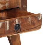vidaXL Table de chevet 2 Pièces 37x32x50 cm bois massif de récupération